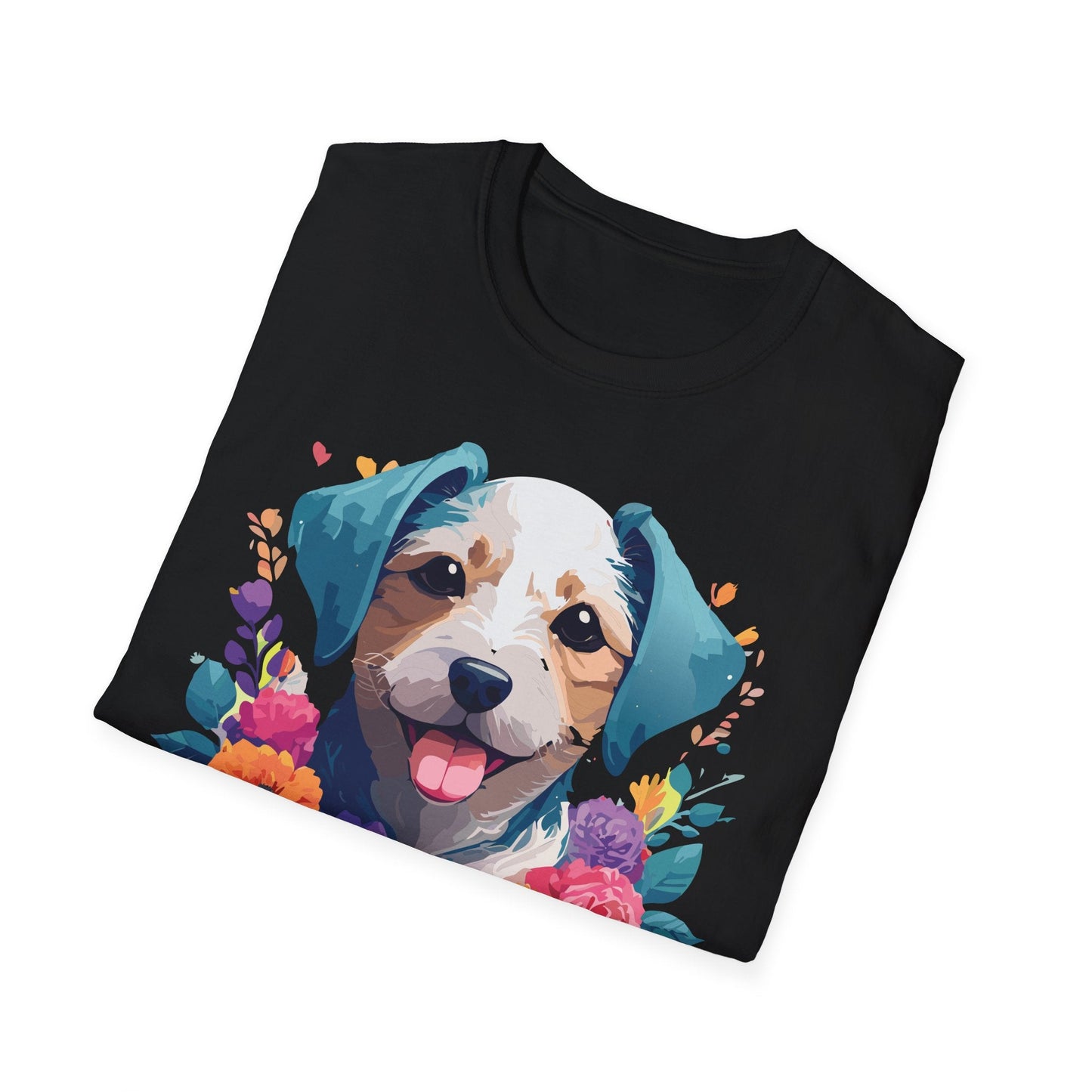 Dog Shirt Unisex Animal Tee Softstyle 64000 Gildan RingSpun Cotton