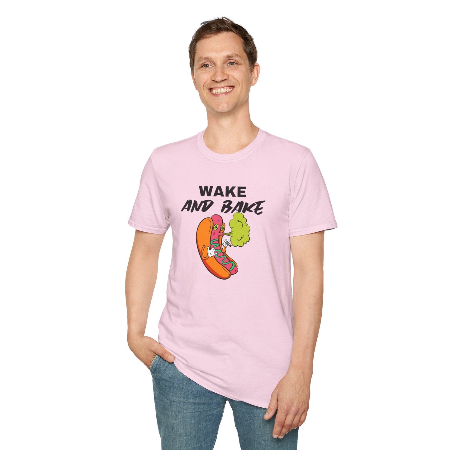 Funny Food T Shirts Unisex Softstyle Tee With Art Design Gildan 64000 100 Percent Ring Spun Cotton