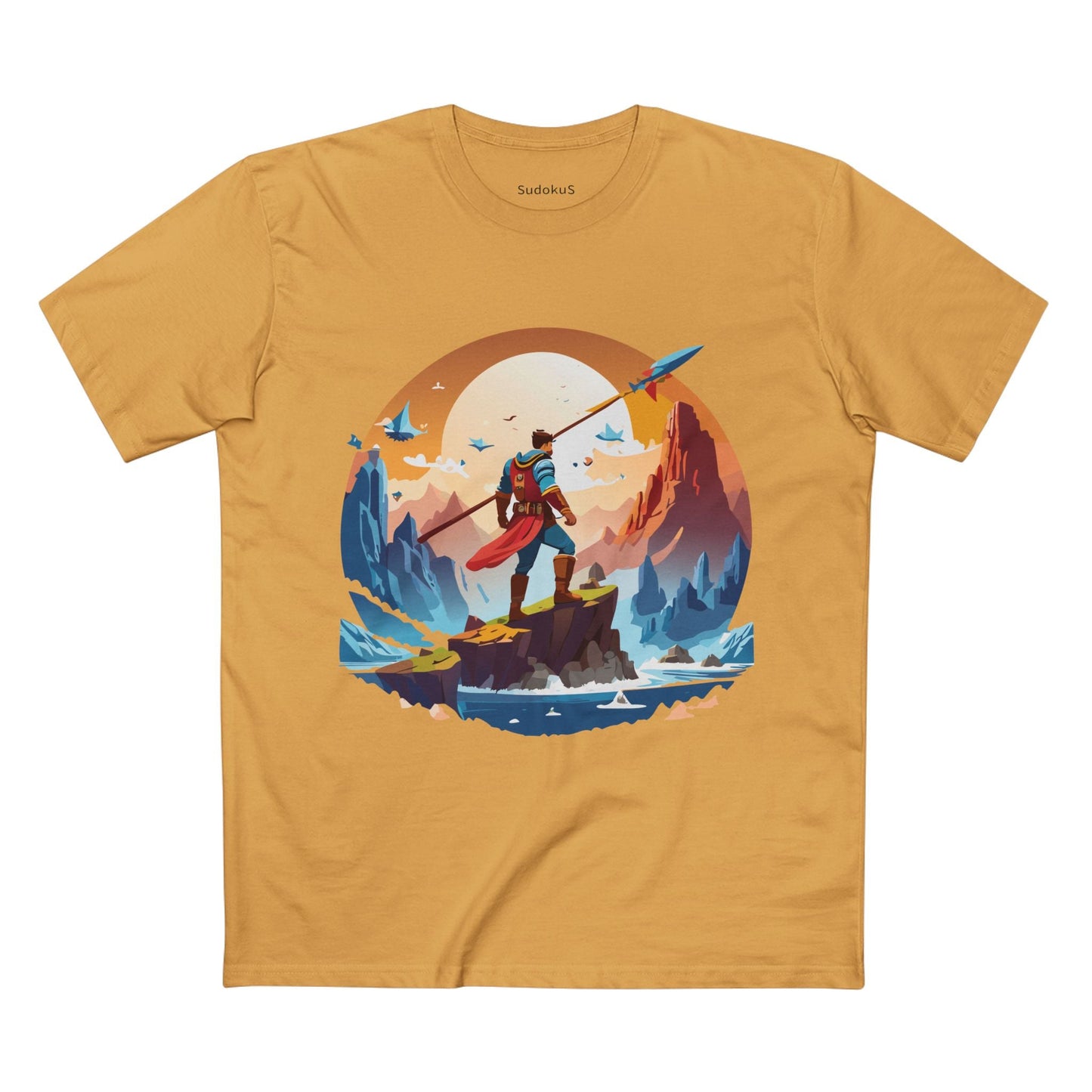 Adventures Graphic Unisex 100 Cotton Staple Tee 12