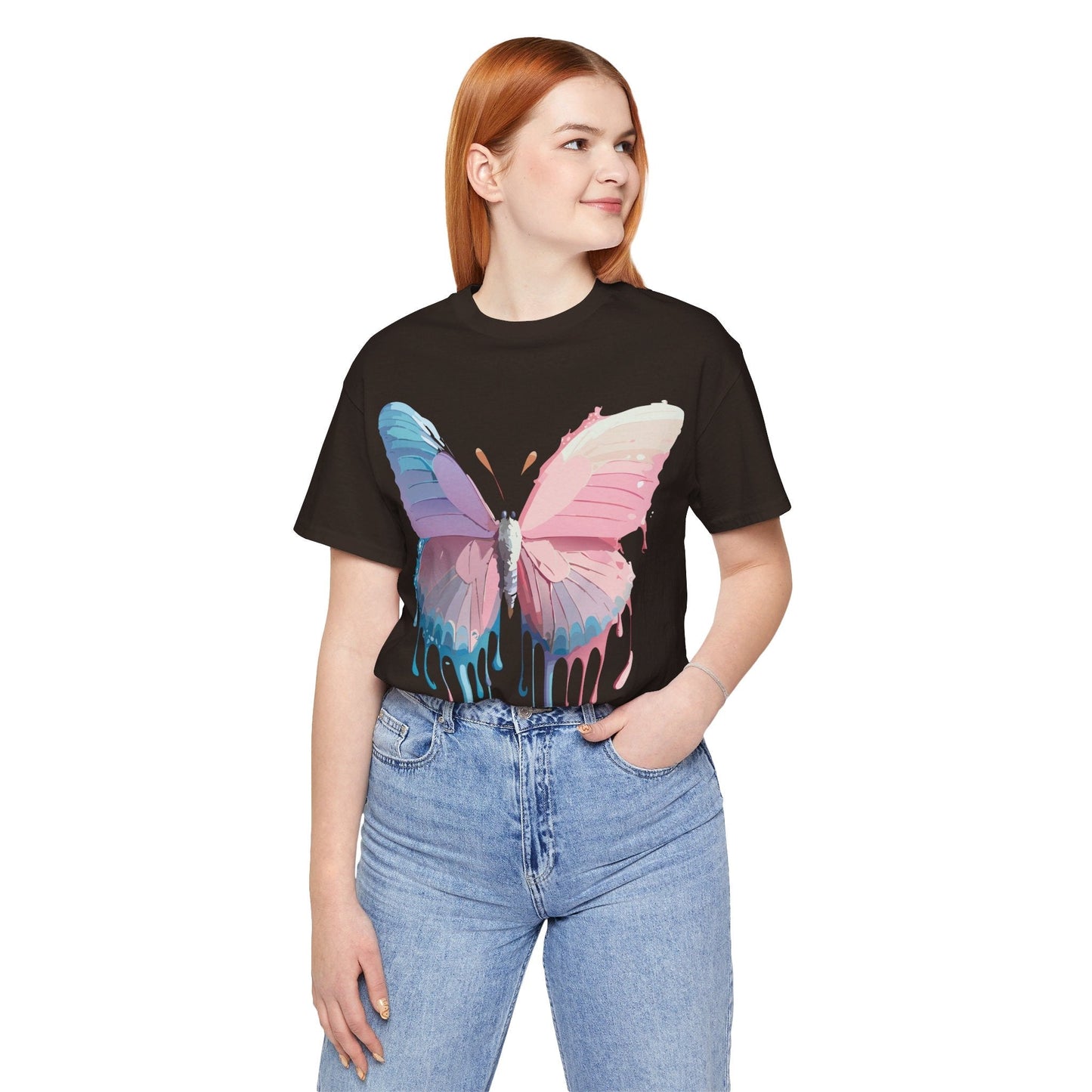 Adelpha Butterfly Graphic Tee Unisex Short Sleeve Art Design Shirt
