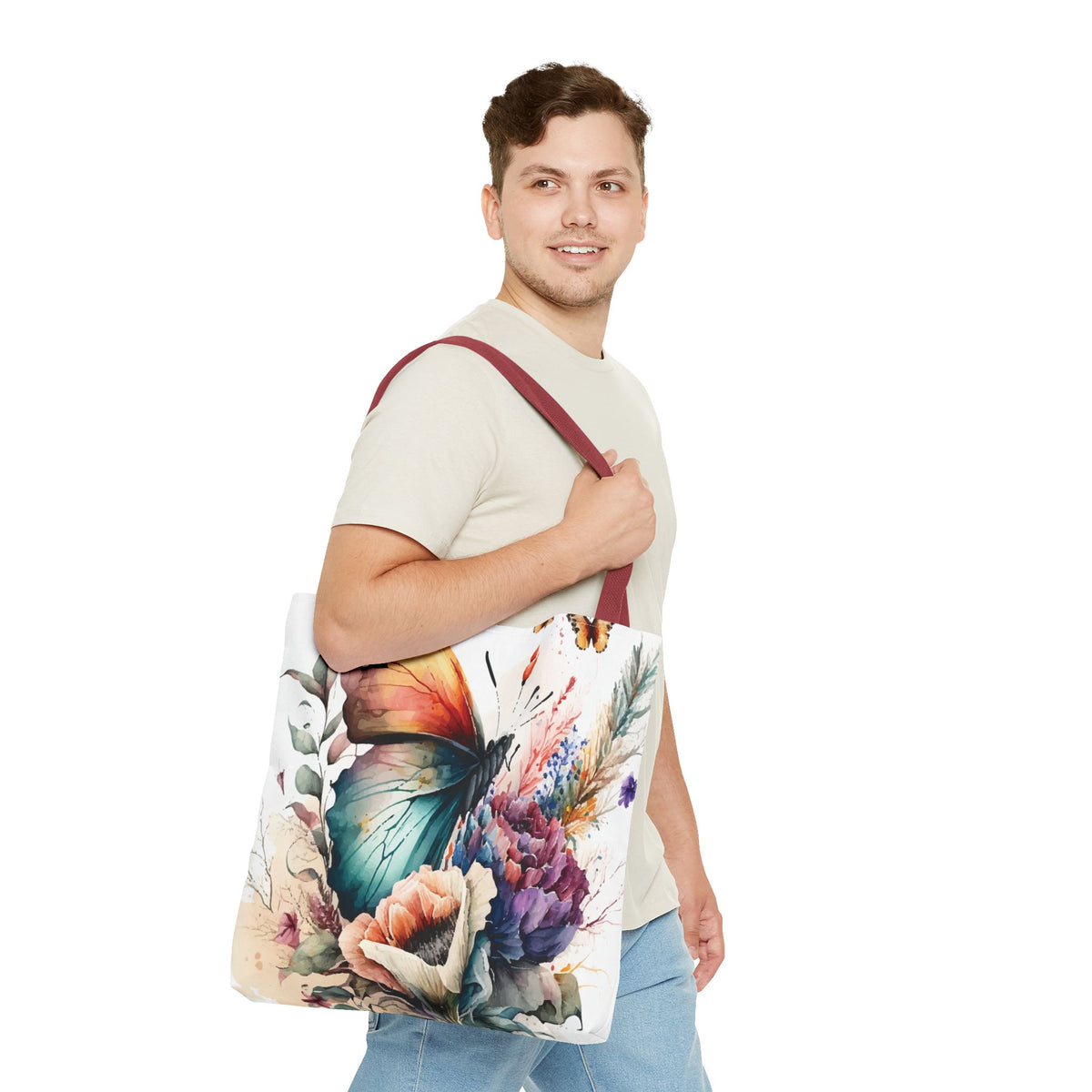 Butterfly Canvas Tote