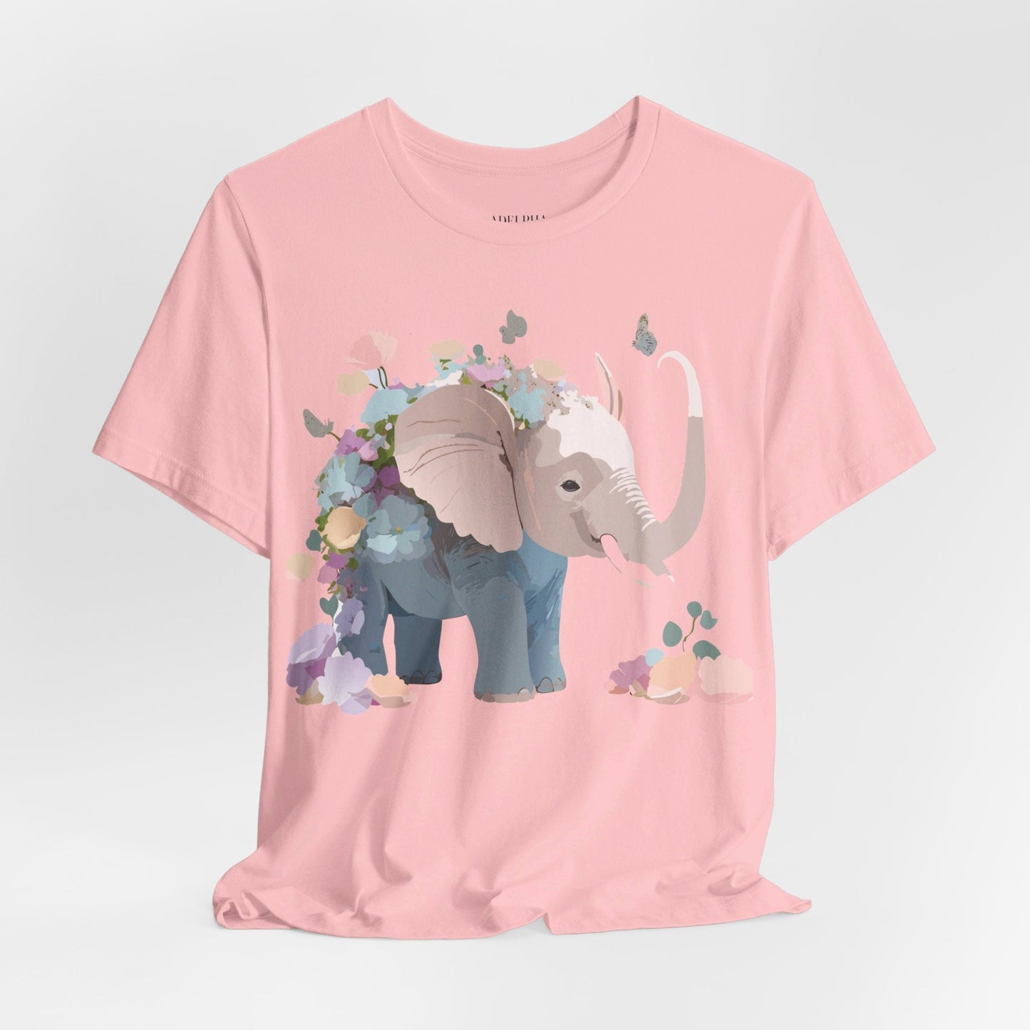 Elephant Graphic Tee Unisex Jersey Short Sleeve Art Design Adelpha Premium Vintage Inspired