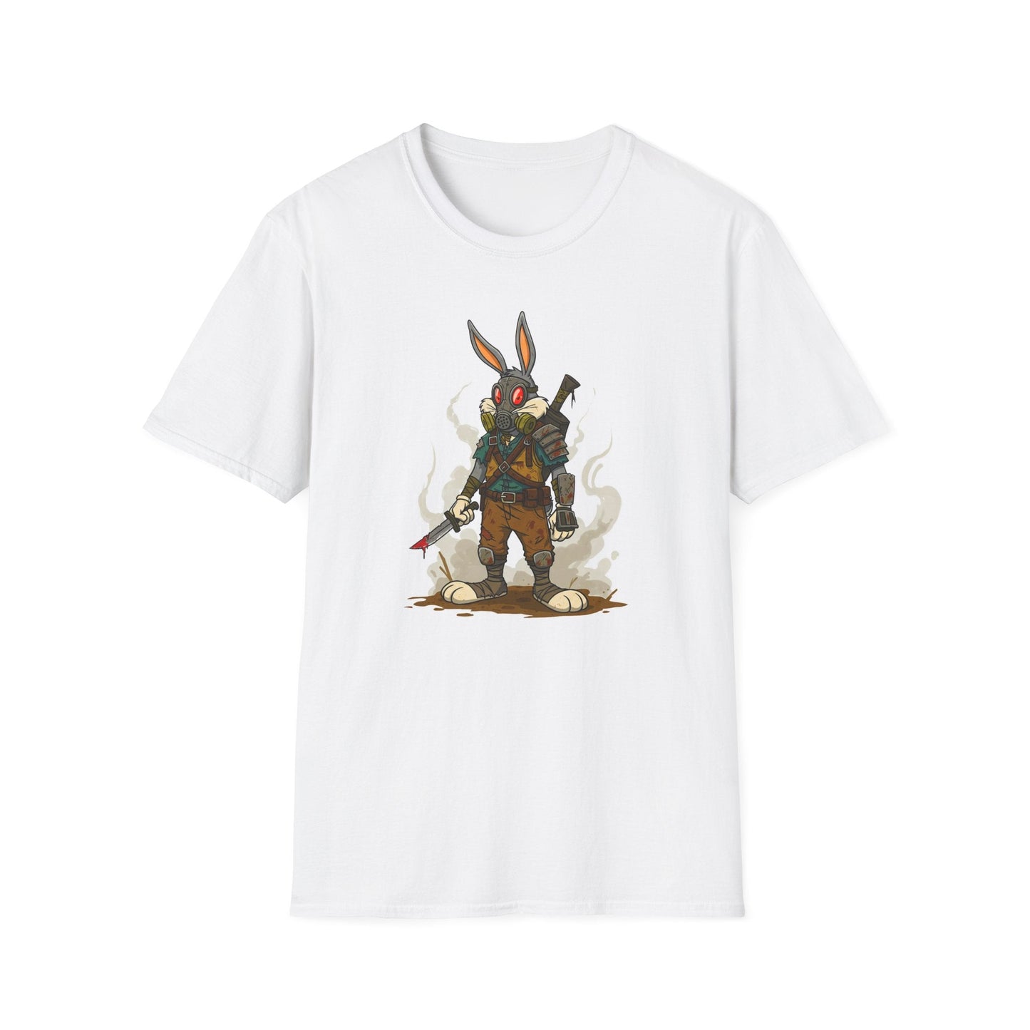 Bugs Bunny T Shirt Unisex Softstyle Cotton Tee With Cartoon Animation Design Artwork