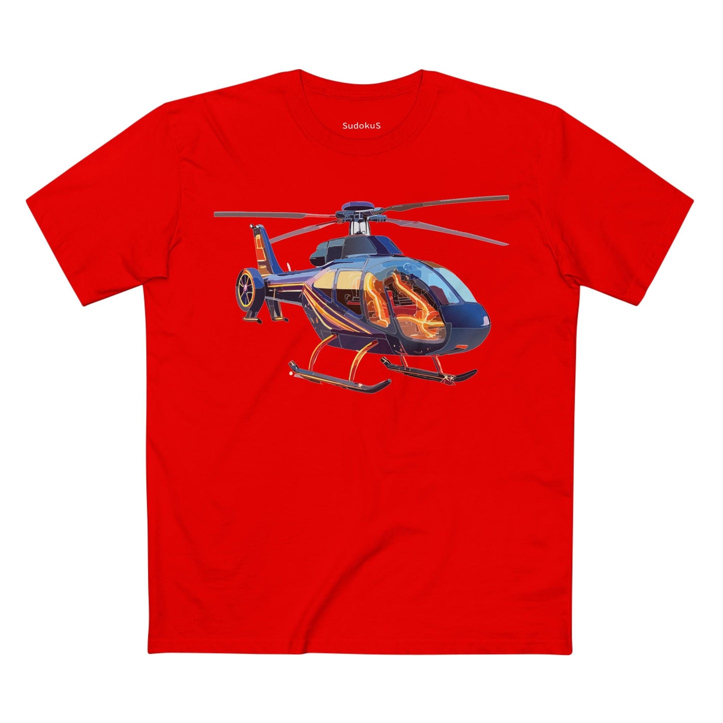 Chopper Graphic Unisex 100 Cotton Staple Tee 11