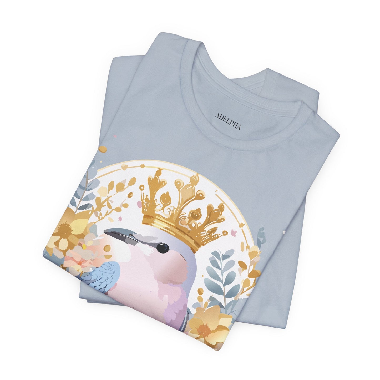 Adelpha Medallion Graphic Tee Unisex Short Sleeve Vintage Inspired Artwork Shirt