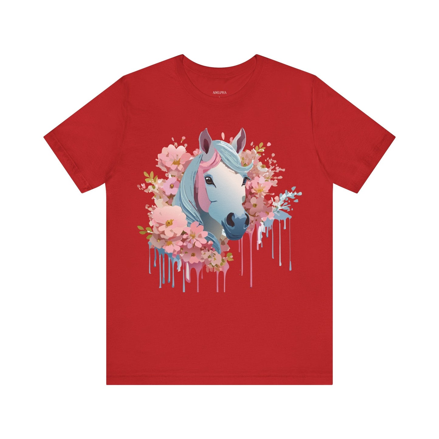 Horse Graphic Unisex 100 Cotton Vintage Animal Art T-Shirt 14