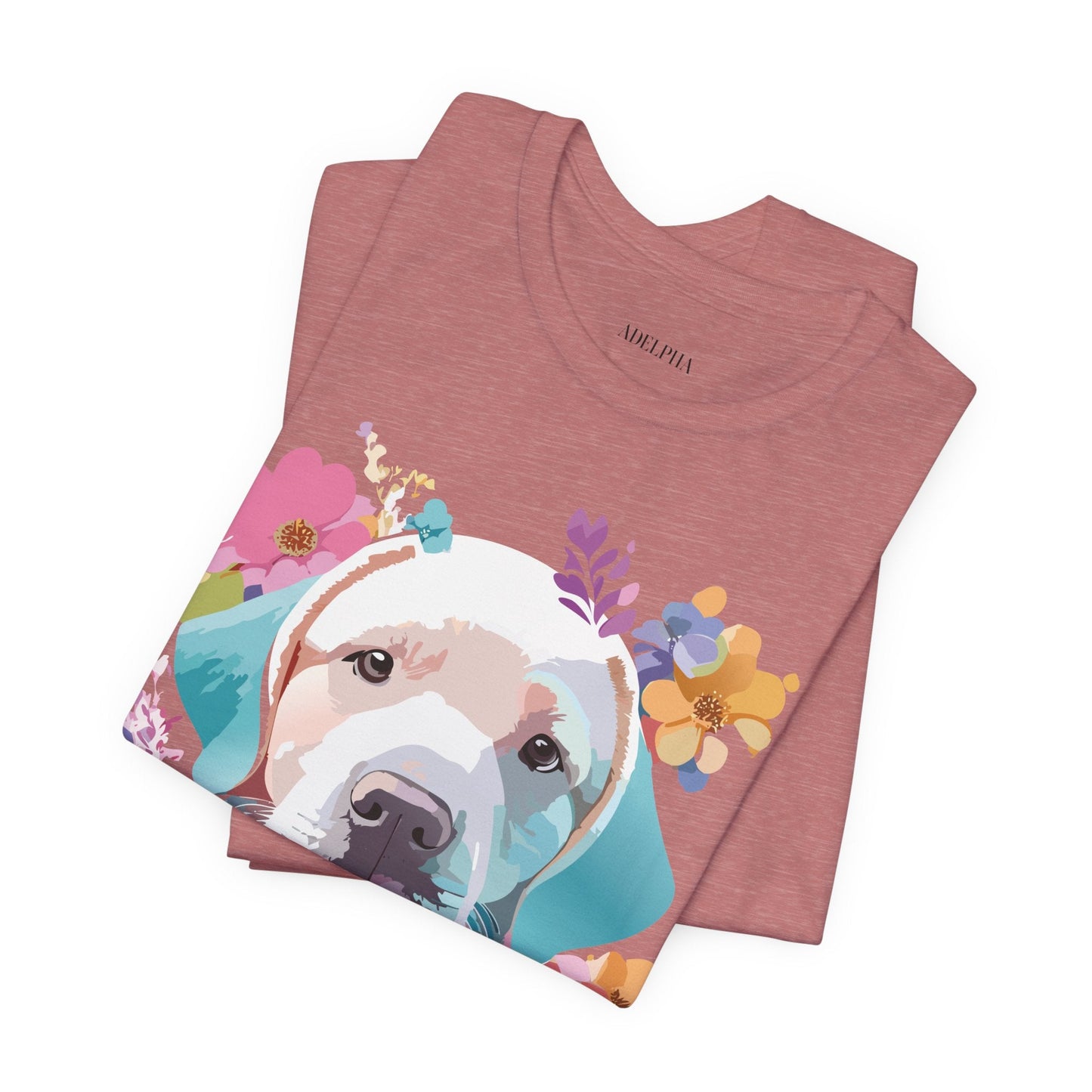 Adelpha Graphic Dog Shirt Unisex Vintage Inspired Artwork Tee For Everyday Wear Premium