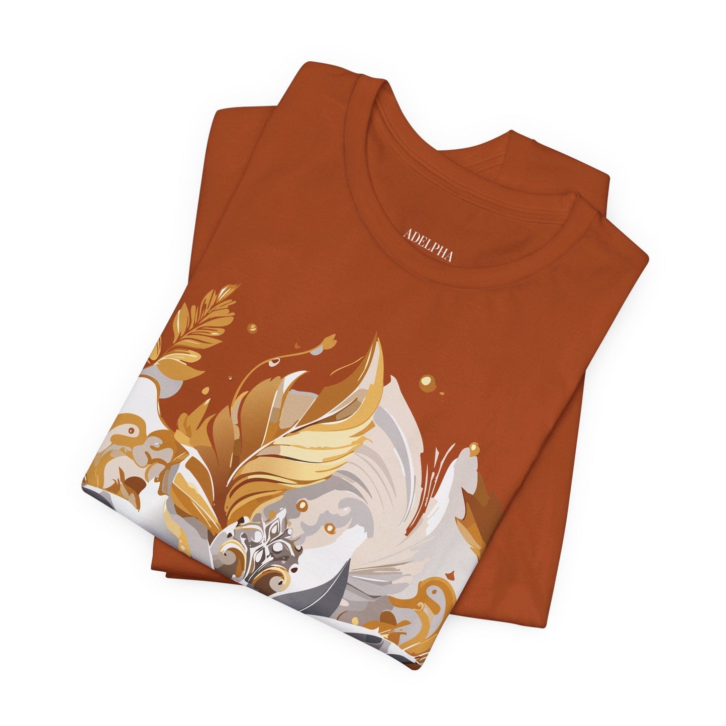 Adelpha Premium Graphic Tee Unisex Short Sleeve Jersey Shirt With Vintage Inspired Artwork