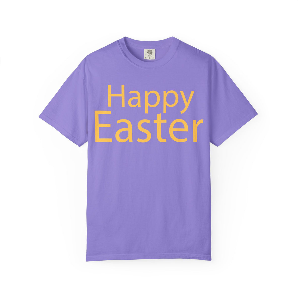 Happy Easter T-Shirt, Tee Shirt with Easter Signature, T Shirt with Easter Prints, Tee Shirt with Easter Design