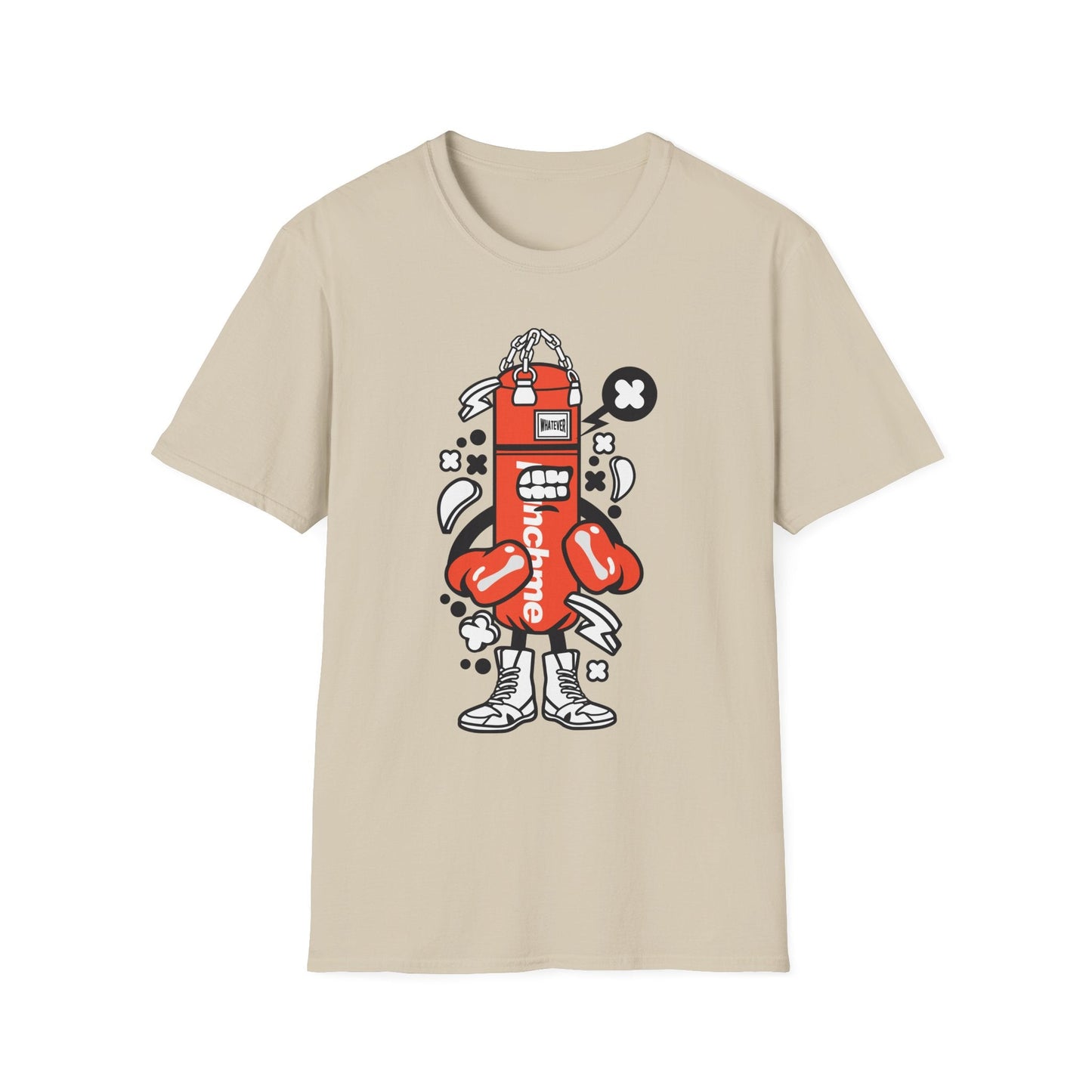 Cartoon Tee Shirt Unisex Animation Graphic Tee Funny Tee Cotton Softstyle 64000 Gildan