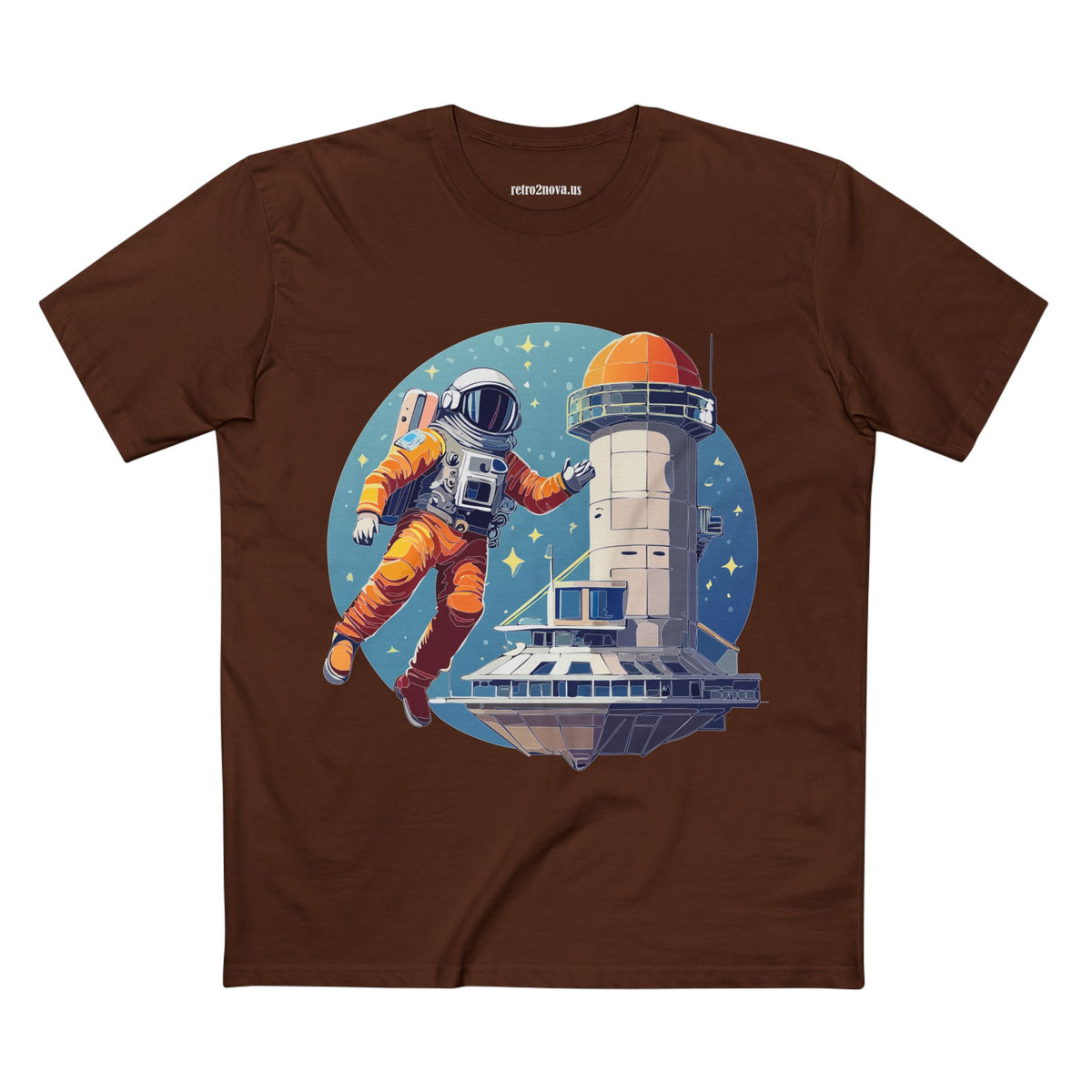 Cosmos Astronaut Graphic Tee Staple Unisex 100 Cotton Tee Shirt - CS-11