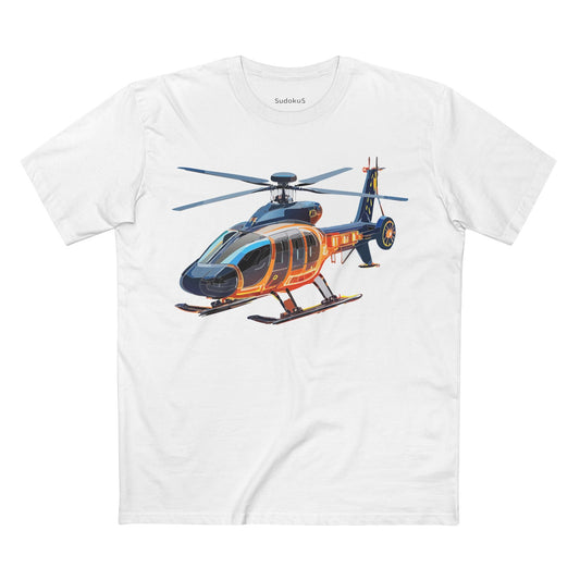 Chopper Graphic Unisex 100 Cotton Staple Tee 10