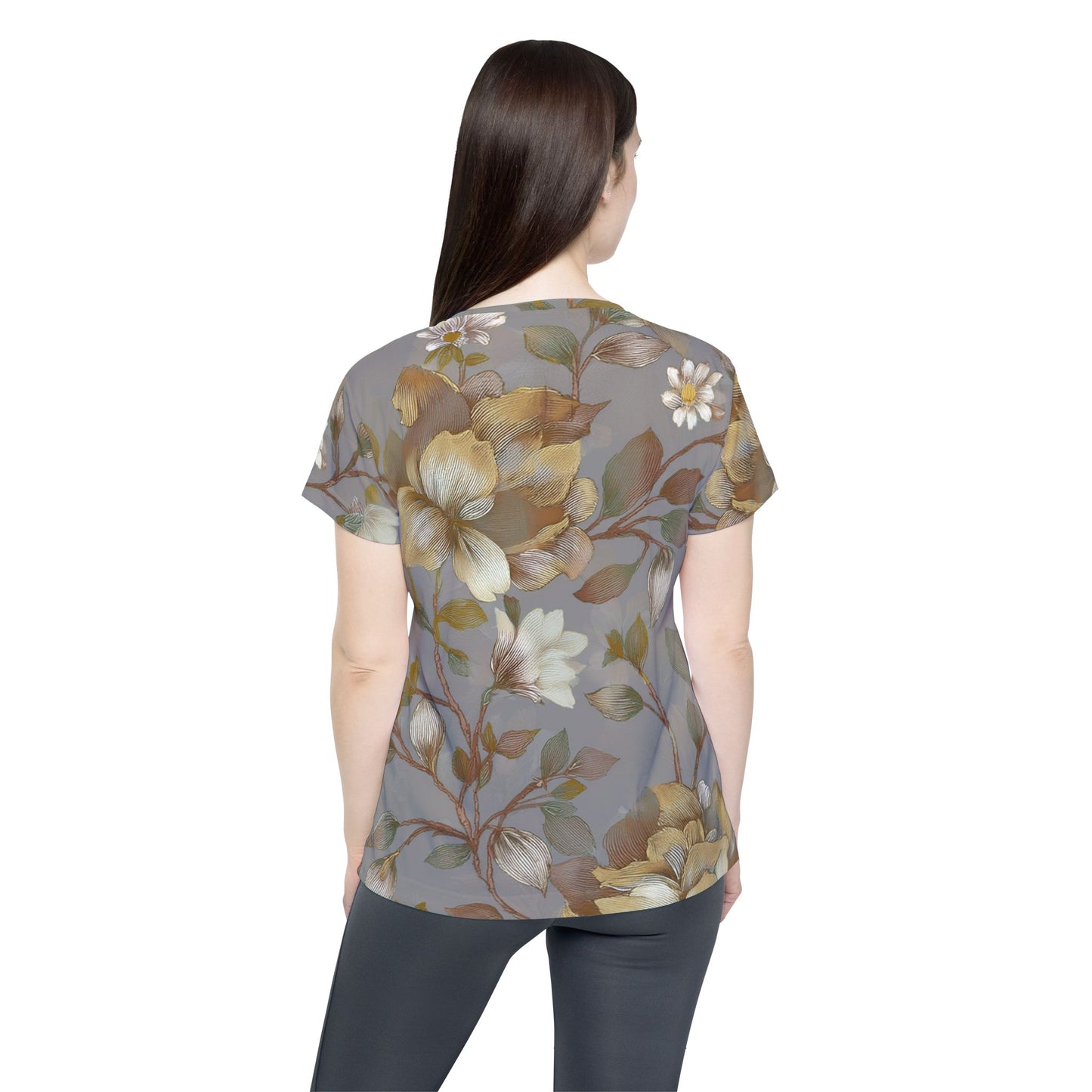 Floral Print Shirt, Shirt with Flowers