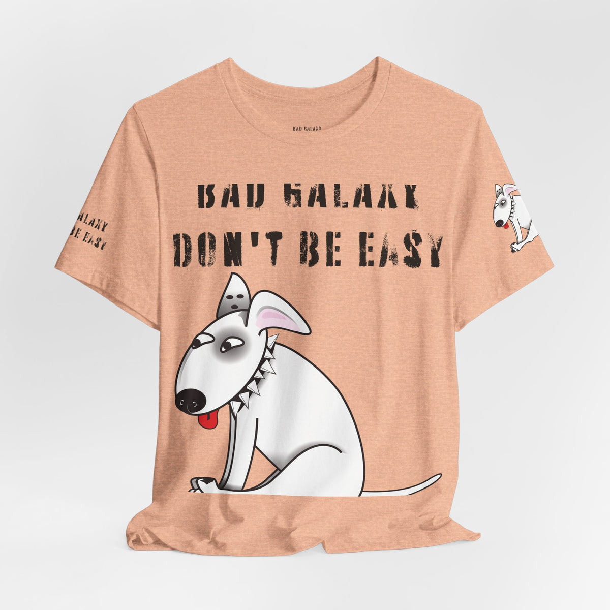 Funny Dog Graphic Unisex Cotton Bella+Canvas Tee with Art Design b86