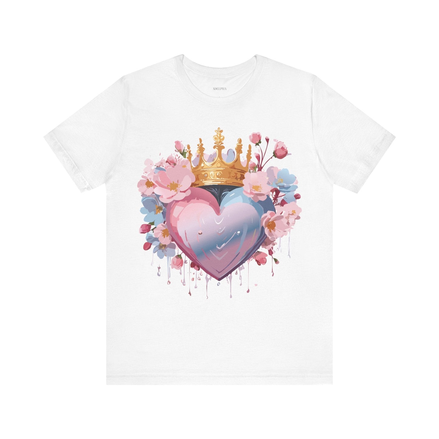 Valentine Graphic Tee Unisex Jersey Short Sleeve Adelpha Vintage Inspired Artwork