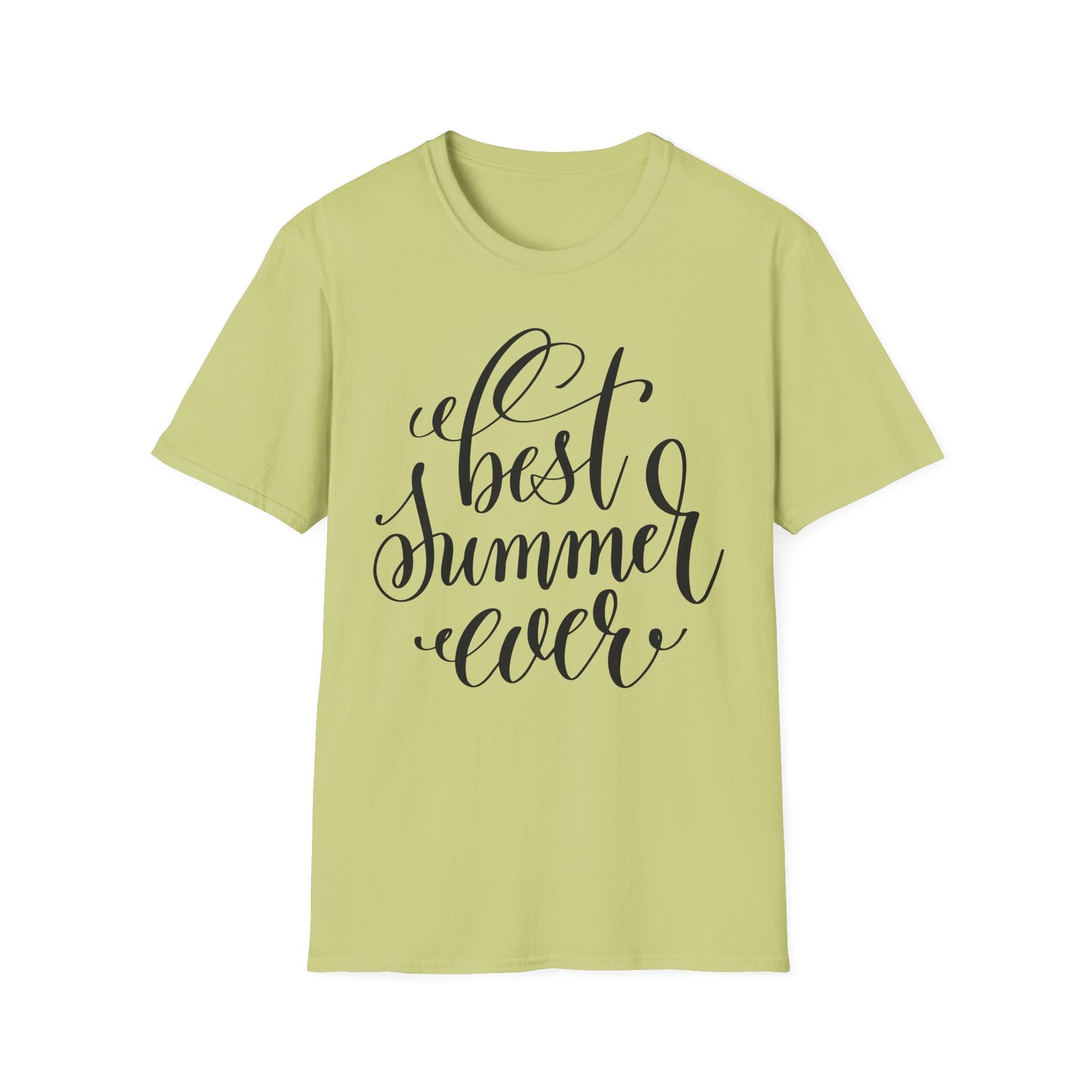 Unisex Cotton Short Sleeves Summer Graphic T-Shirt