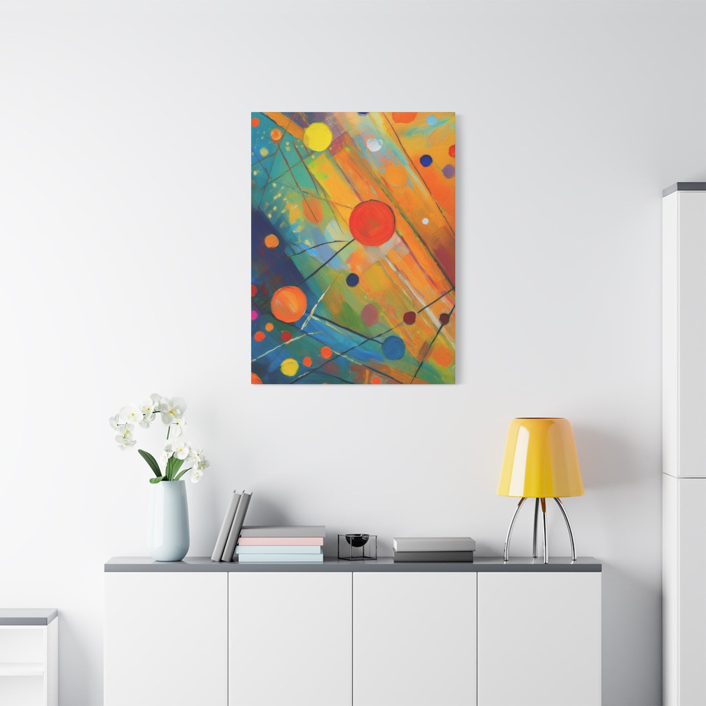 Abstract Oil Painting Print Canvas 20x24,20x30,24x30 24x32,24x36,30x40 32x48,36x48,40x60 Pine-Wood Inner Frame ABS-141