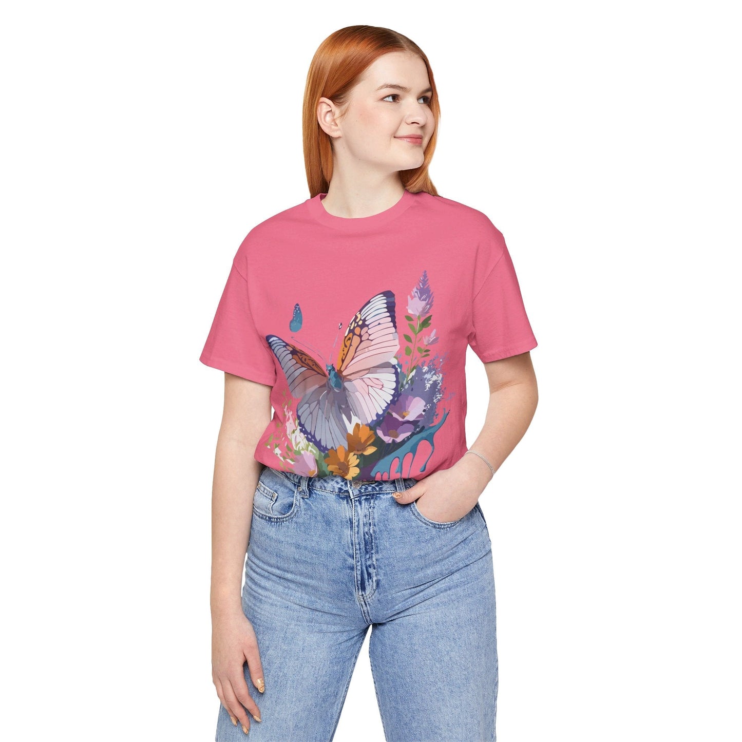 Adelpha Graphic T Shirt Unisex Butterfly Artwork Vintage Inspired Tee