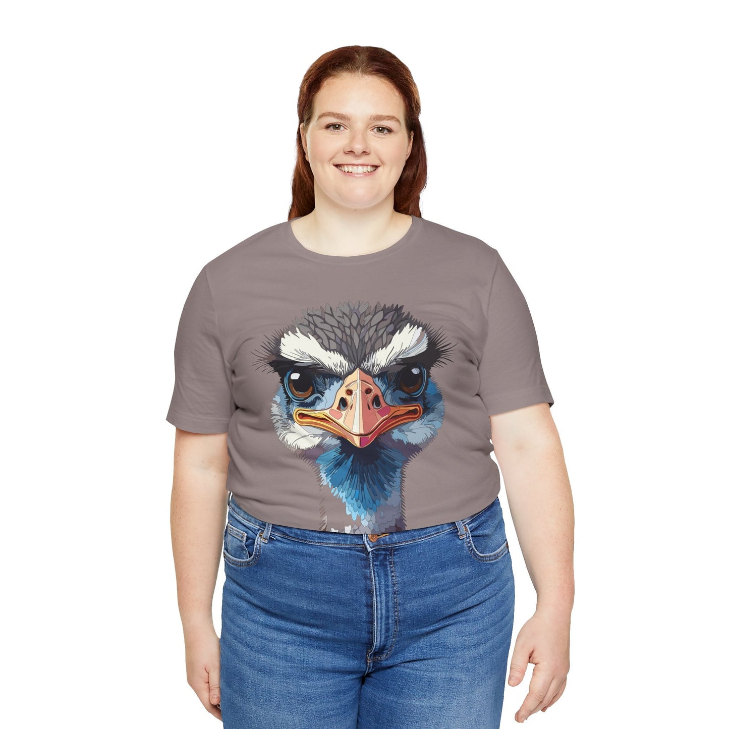 Unisex Animal Tee Shirt With Wildlife Art Design For Men And Women Gildan Softstyle 64000