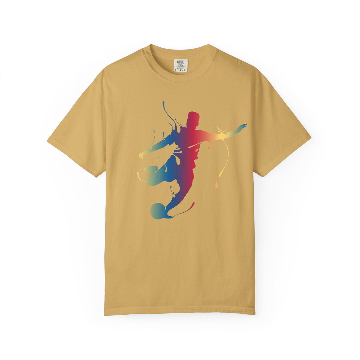 Camiseta unisex con diseño de arte deportivo.