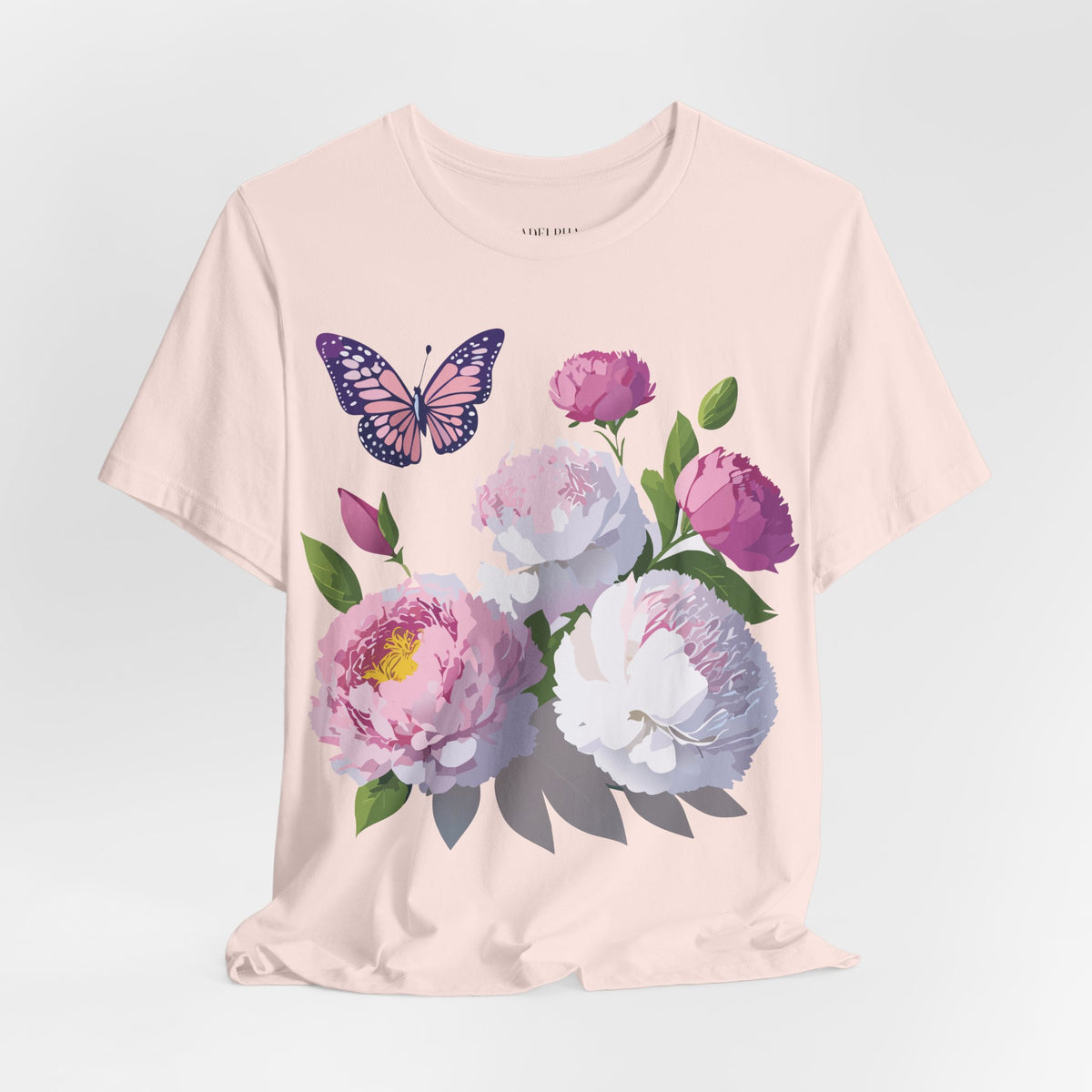 Floral Graphic Tee Shirt - Bella+Canvas Unisex 100 Cotton 39