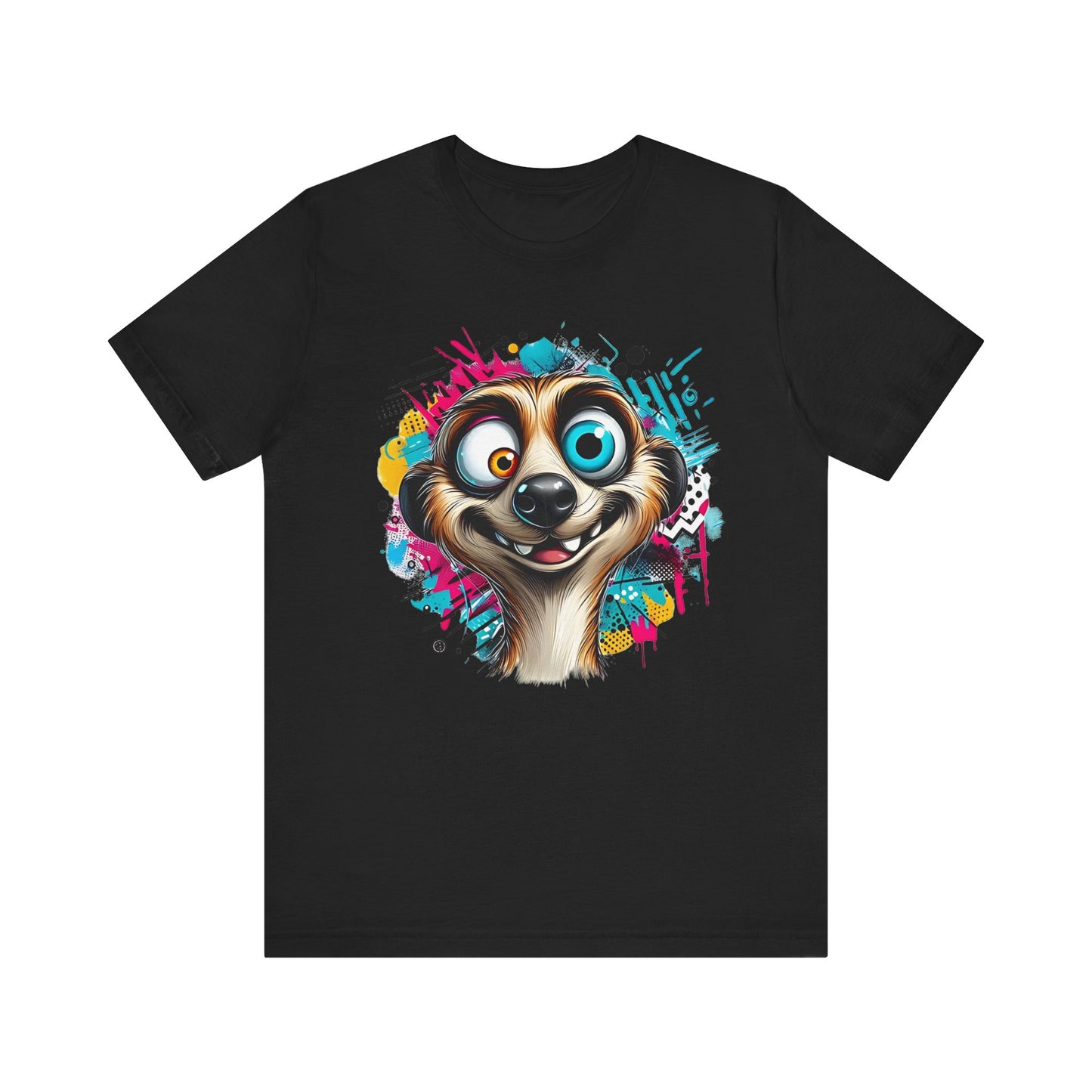 Squirrel Shirt, Funny Squirrel Tee Shirt, Funny Animal T-Shirt, Cartoon Top, Animal Tees, Art Design T-Shirt, Graphic Tee
