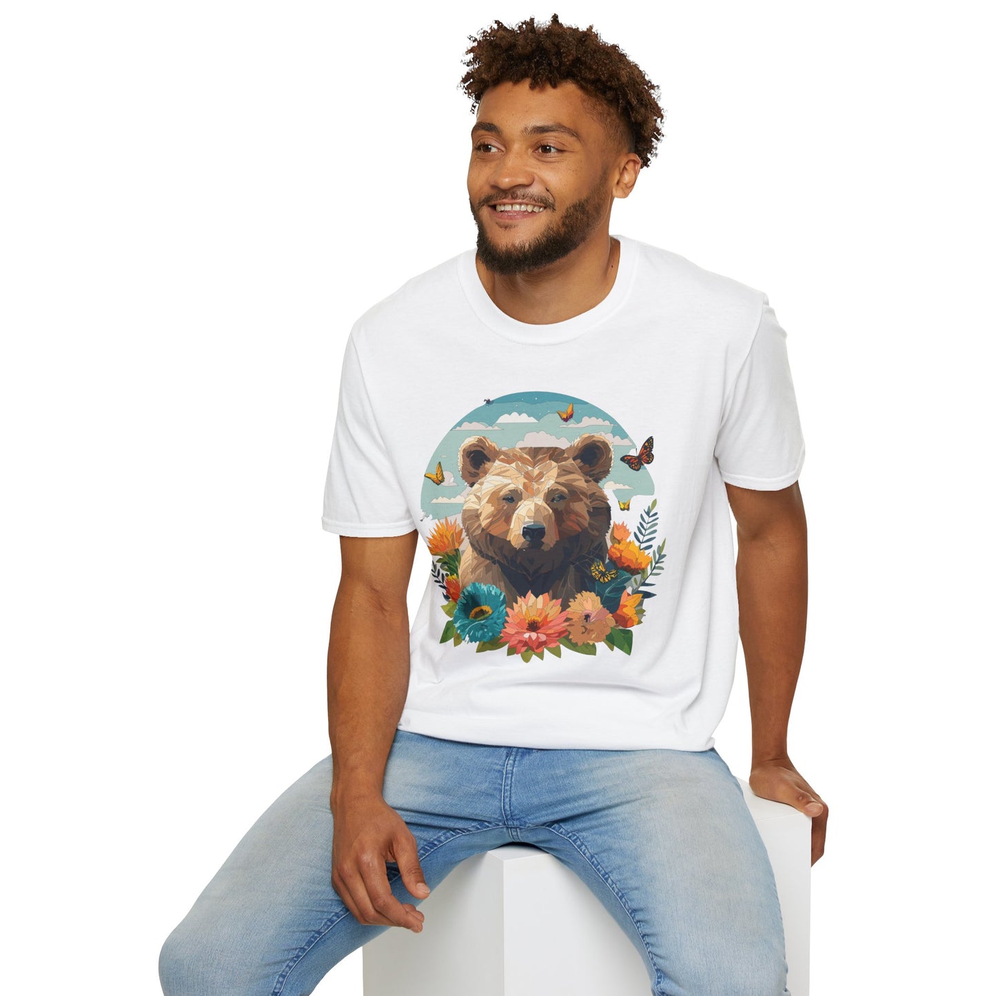 Bear T-Shirt, Teddy Bear T Shirt, Shirt with Bear, Shirt with Animal - 4