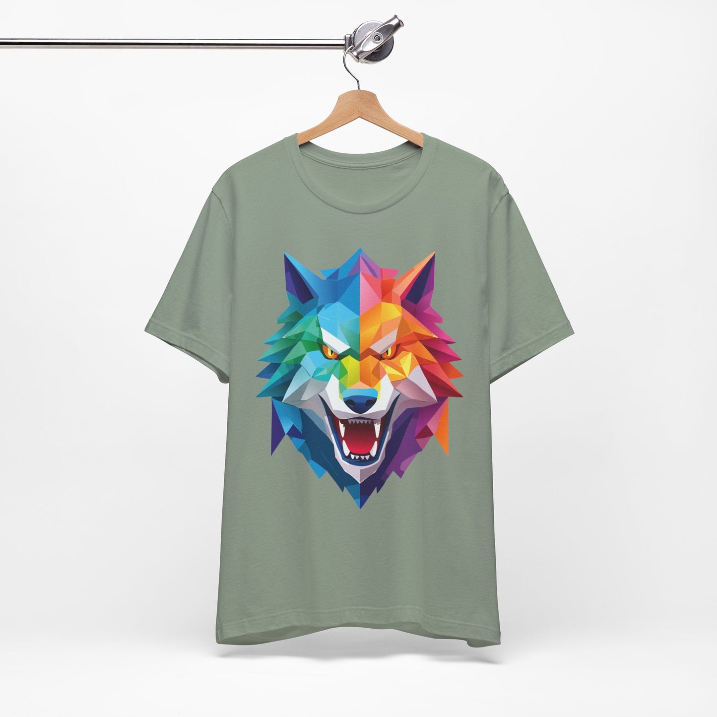 Unisex Animal Shirt Art Design Tee With Animals Wild Animals Shirt Short Sleeve