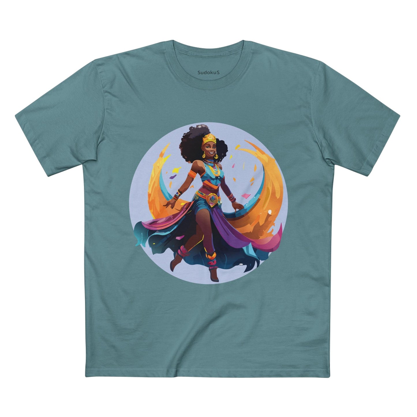 Dancer Graphic Unisex 100 Cotton Staple Tee 19