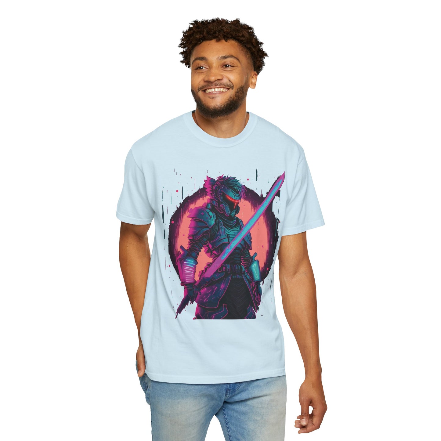 Unisex T-shirt with Knight in Armor