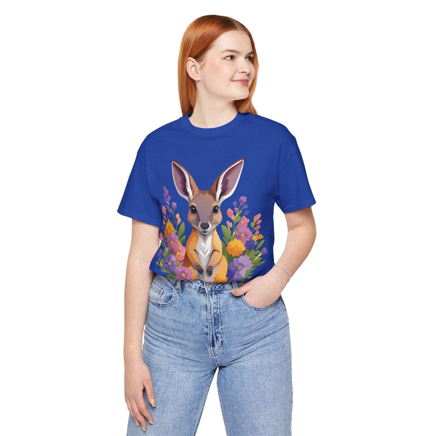 Adelpha Unisex Vintage Inspired Graphic Tee With Original Art Design Short Sleeve