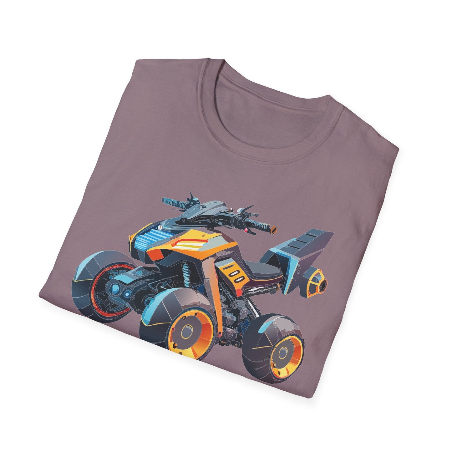 Bike Graphic Unisex Cotton Motorcycle Art Design Tee 6