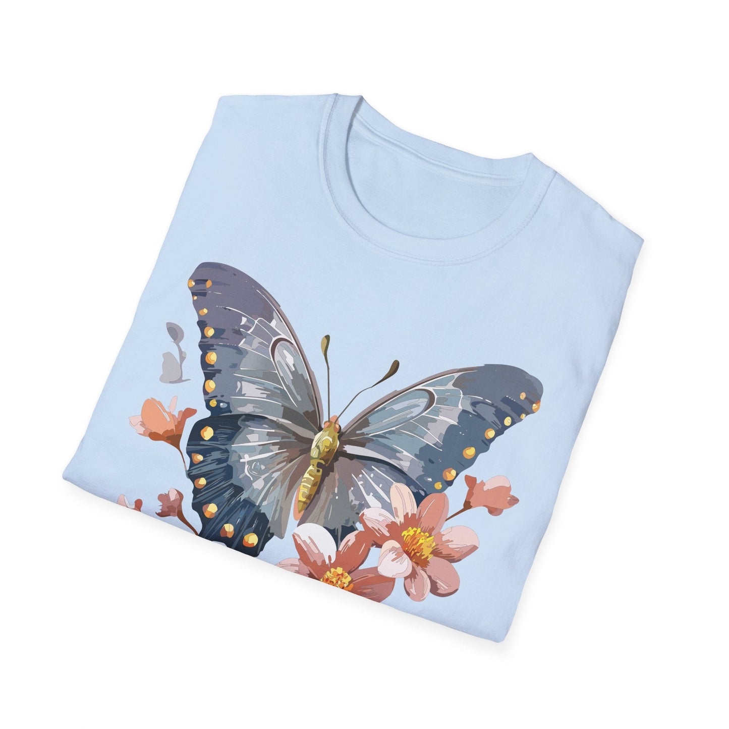 Butterfly Shirt Unisex T Shirt Monarch Butterfly Softstyle Tee Gildan 64000 Breathable Everyday Wear