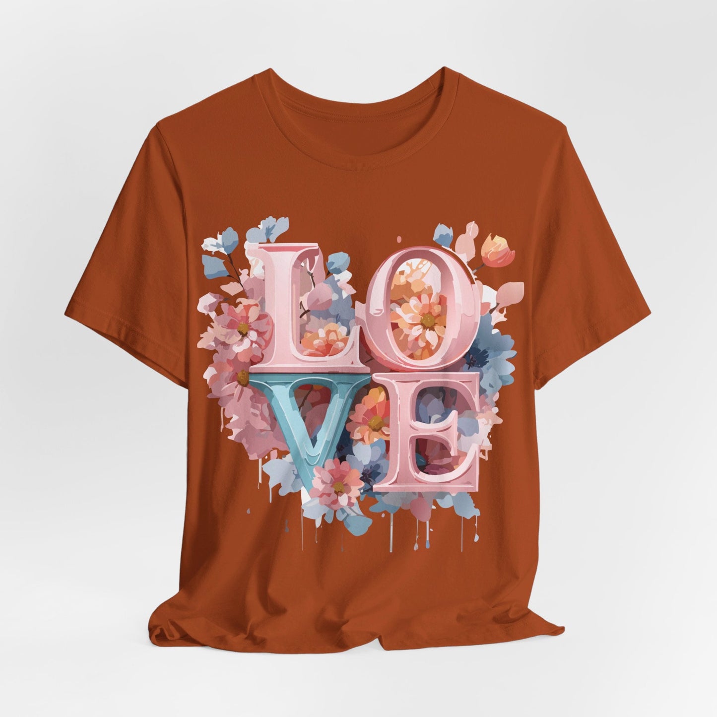 Valentine Graphic Tee Unisex Vintage Inspired Art Design Shirt Adelpha Premium Jersey Short Sleeve