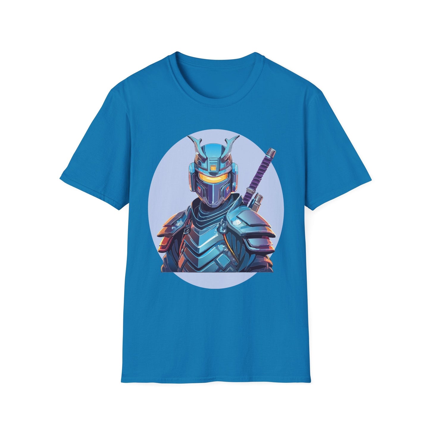 Samurai Shirt Unisex Softstyle Tee 64000 Gildan 100 Percent Ring Spun Cotton Comfort Fit