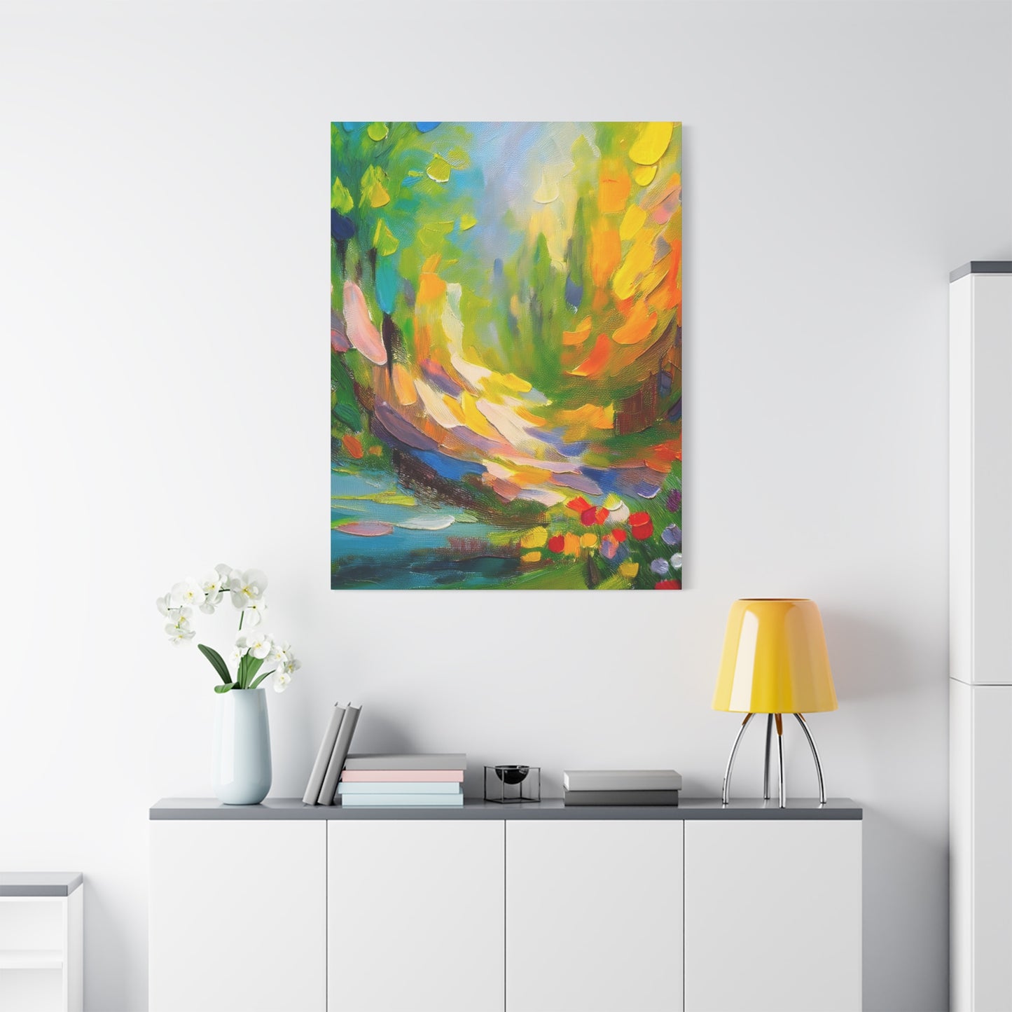 Abstract Oil Painting Print Canvas 20x24,20x30,24x30 24x32,24x36,30x40 32x48,36x48,40x60 Pine-Wood Inner Frame ABS-120