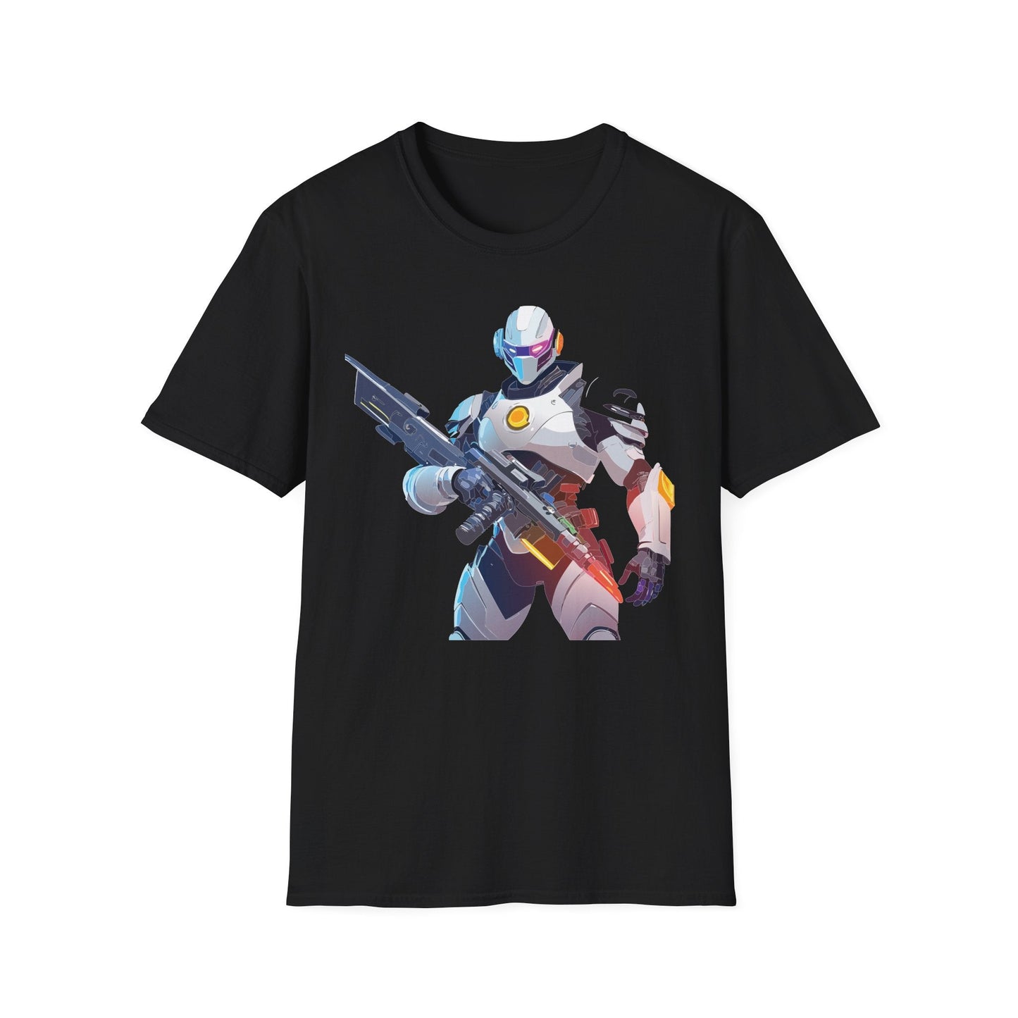 Unisex Robocop T Shirt Graphic With Classic Robocop Design Softstyle 100 Cotton Tee