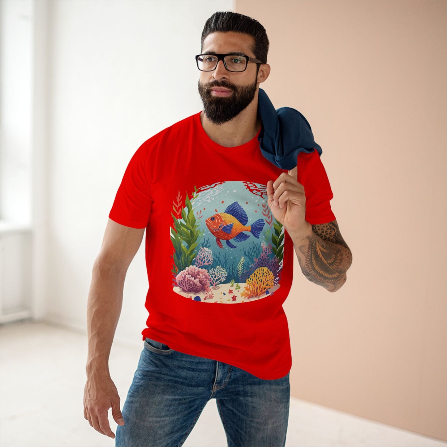 Ocean Shirt Ocean Pacific OP 10 Unisex Premium Cotton Art Tee Retro Inspired Design