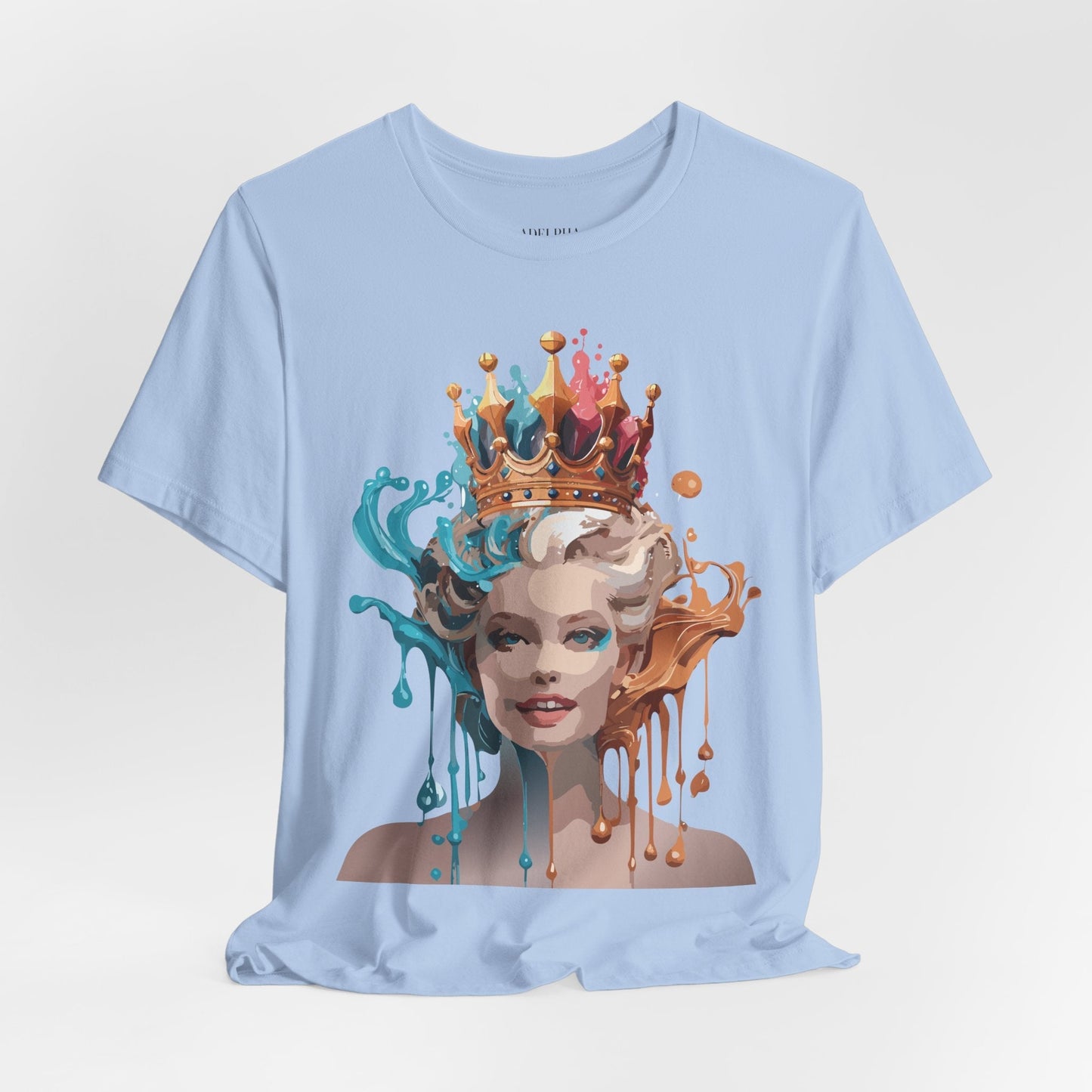 Queen Woman Portrait Graphic Unisex 100 Cotton Vintage Artwork Tee 28