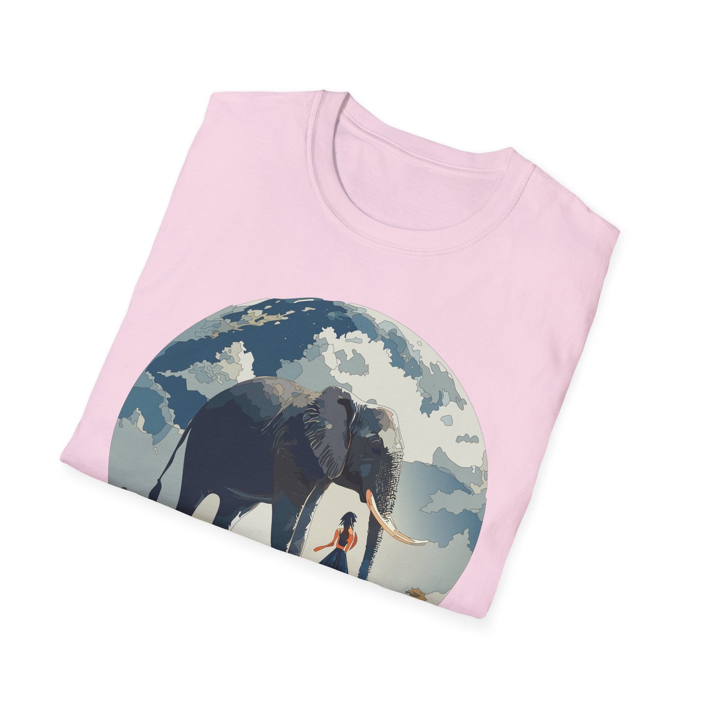 Womens Graphic T Shirt Art Design Tee Softstyle Gildan 64000 100 Percent Ring Spun Cotton