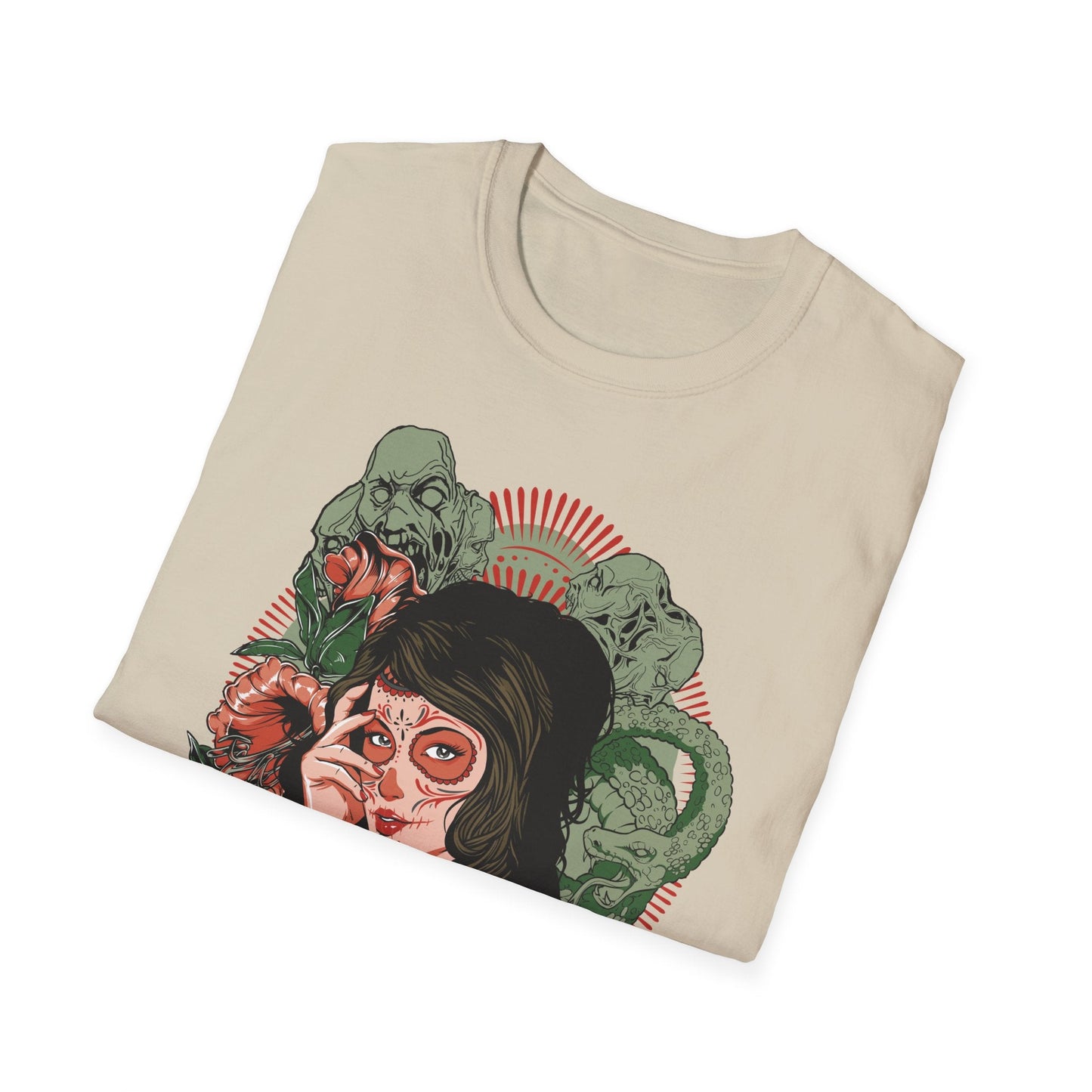 Art Design Graphic Tee Shirt Unisex Softstyle Cotton Art Shirt for Graphic Lovers