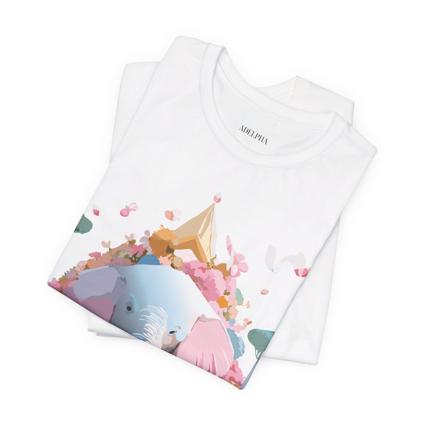 Elephant Graphic Unisex 100 Cotton Jersey Vintage Art Design Tee 19