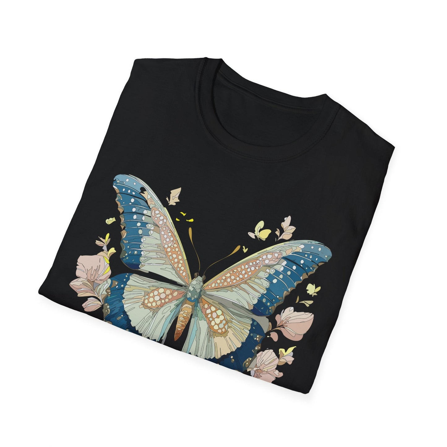 Butterfly Shirt Unisex T Shirt Monarch Butterfly Softstyle Gildan 100 Cotton Tee