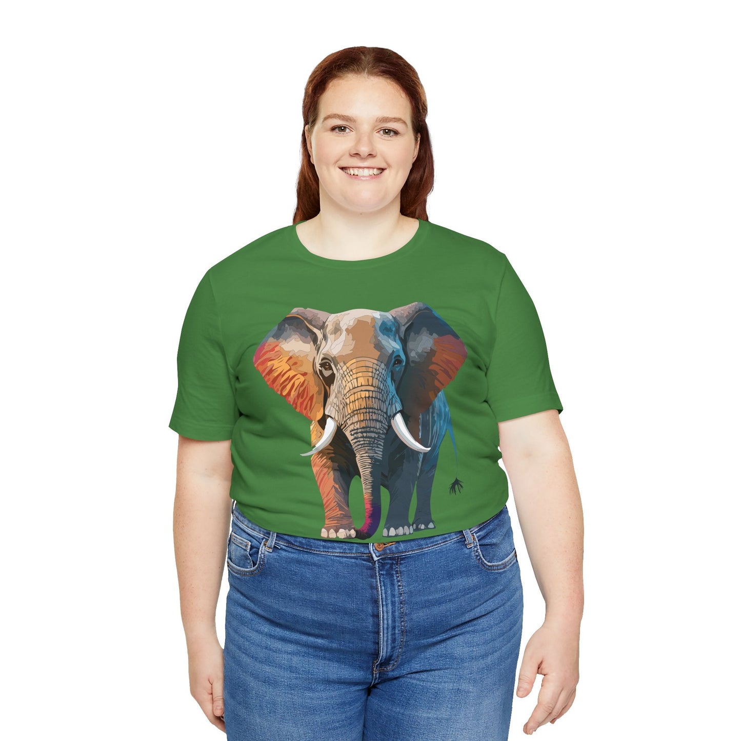 Unisex Animal Shirt With Animals Art Design Graphic Tee Short Sleeve Wild Animals