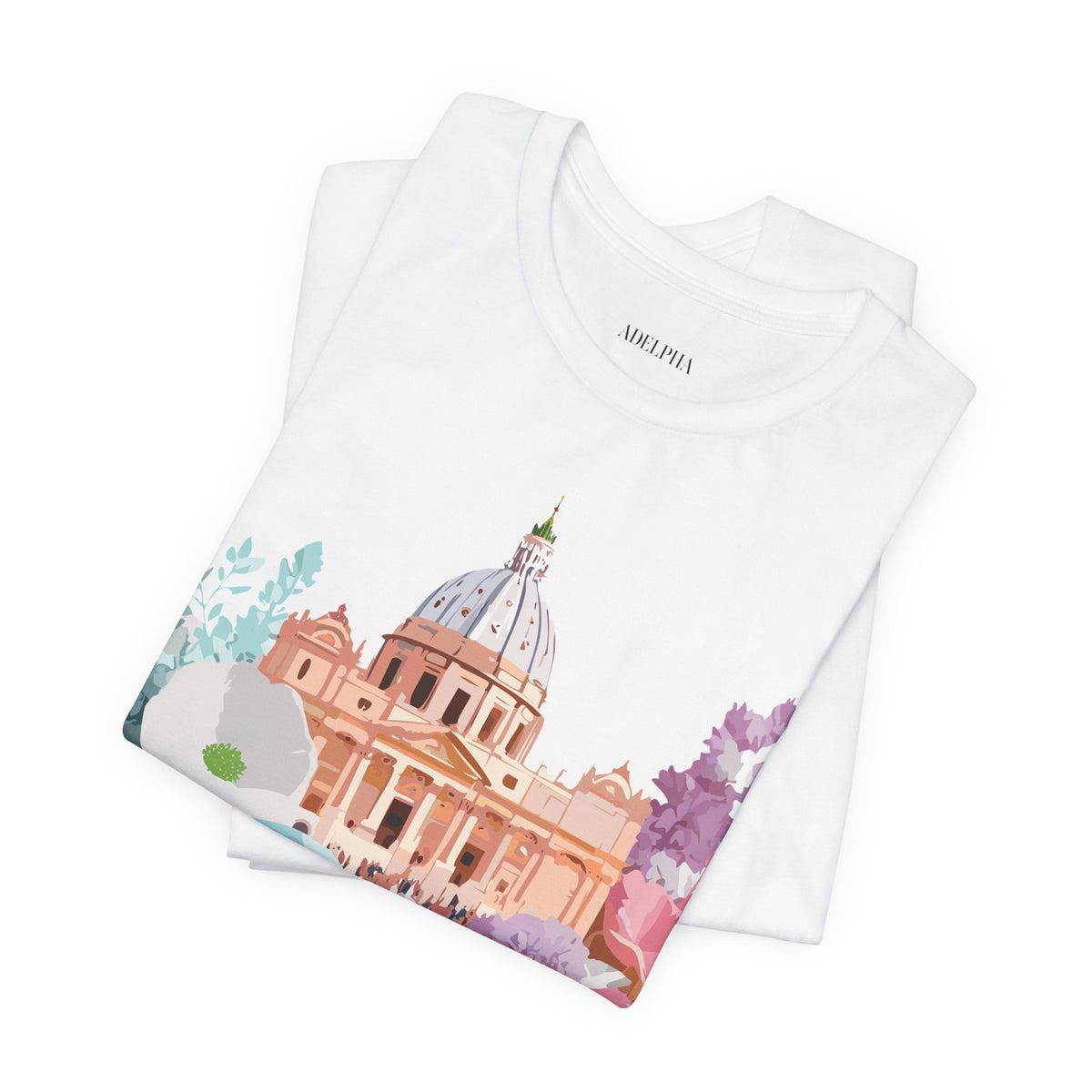 Unisex Cotton Bella+Canvas Tee with Rome