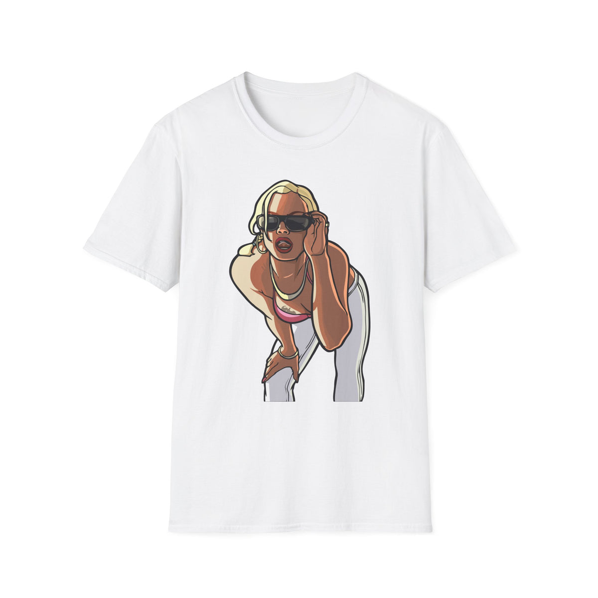 Funny Cartoon Animation Graphic Tee Gildan Unisex 100 Cotton Tee Shirt f135
