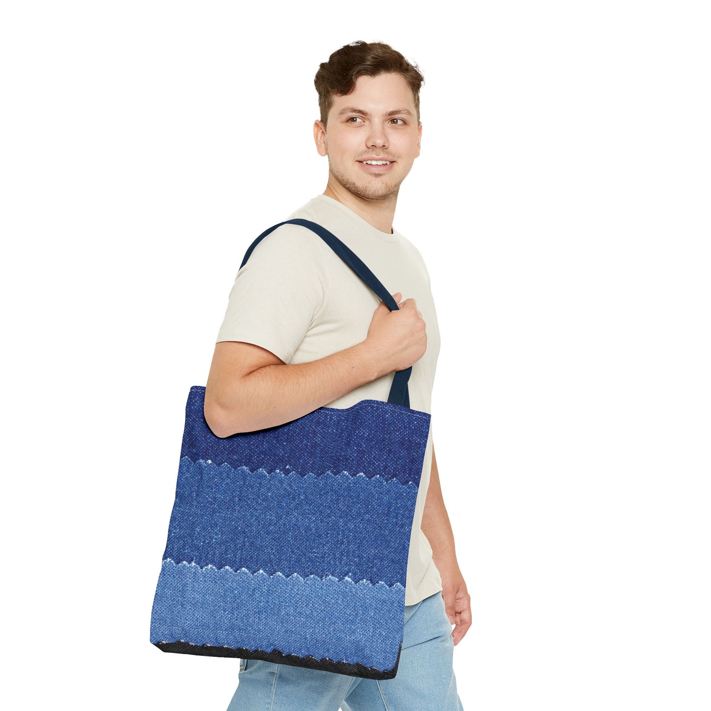 Denim Canvas Bag, Tote Bag Denim - PPU BEST