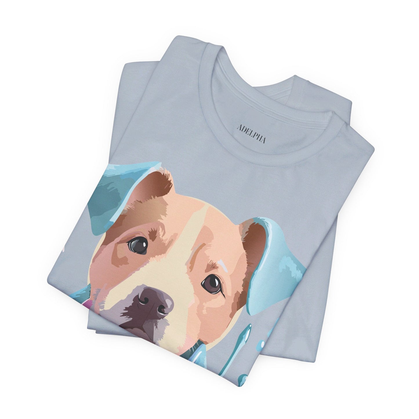 Dog Graphic T Shirt Unisex Jersey Short Sleeve Adelpha Vintage Art Tee Premium Comfort