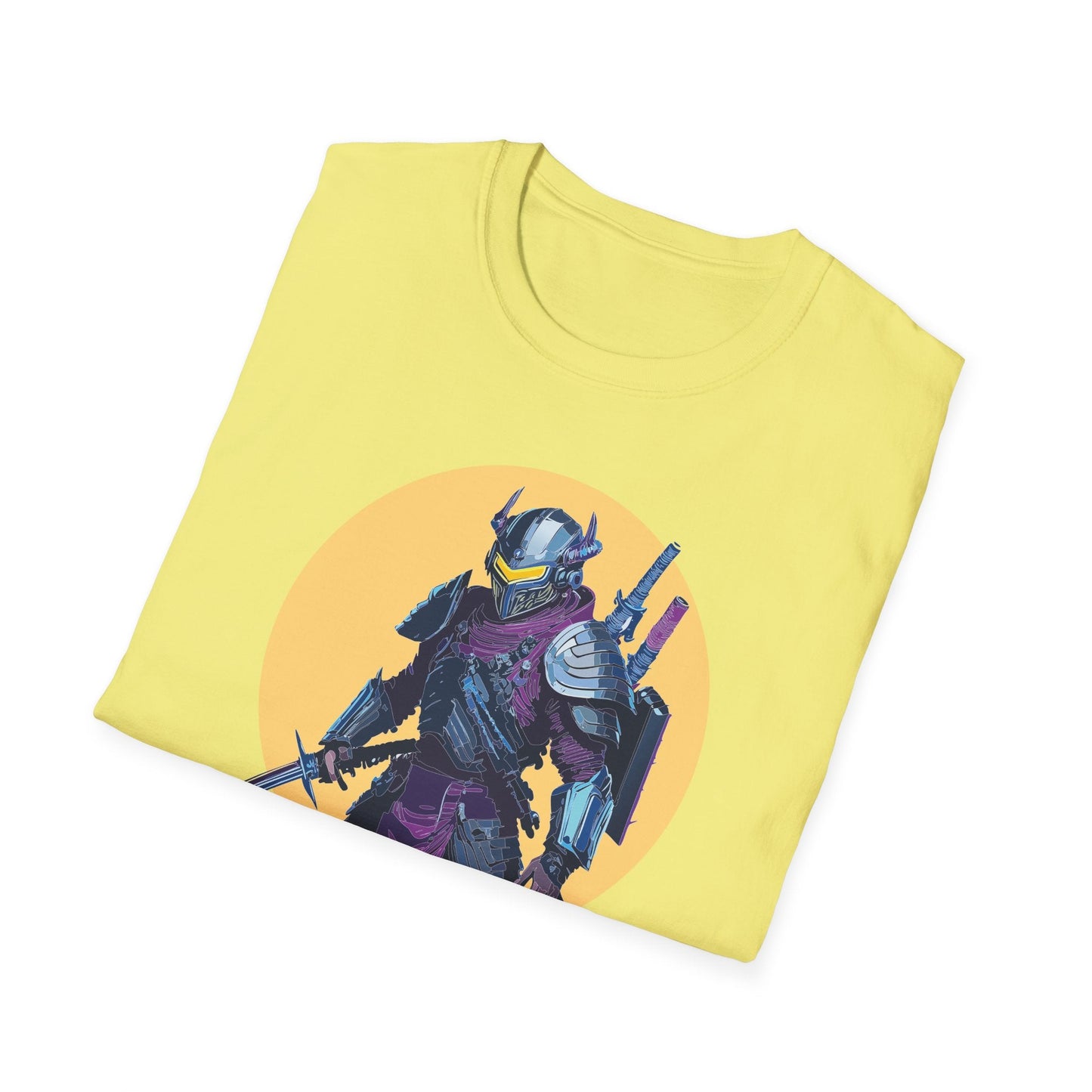 Samurai Shirt Unisex T Shirt Softstyle Gildan 64000 Cotton Tee Breathable Comfortable