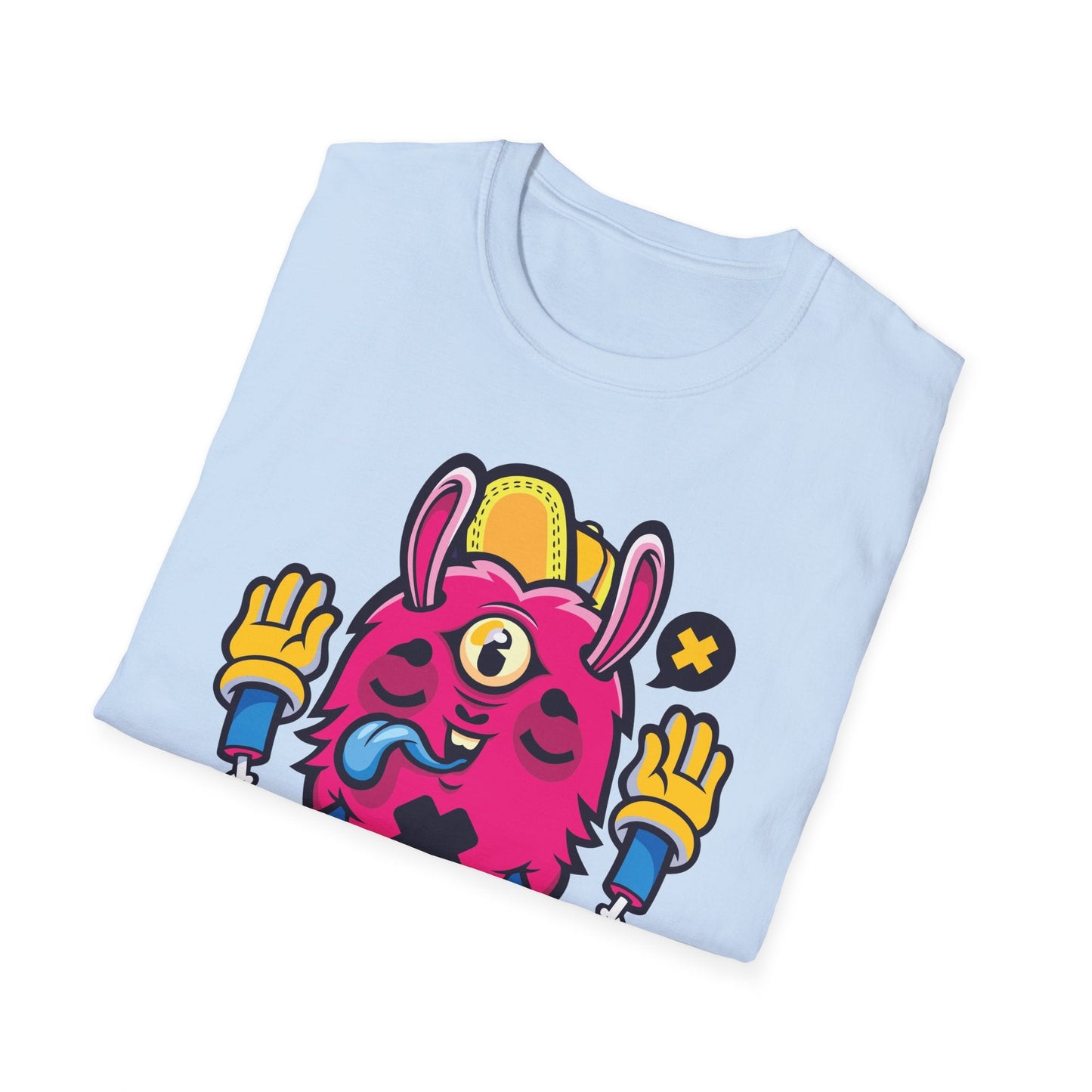Cartoon T Shirt Animation T Shirt Funny Tee Unisex Softstyle 64000 Gildan Cotton Tee